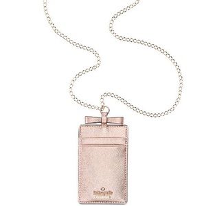 Kate Spade NY Lanyard (Rose gold)